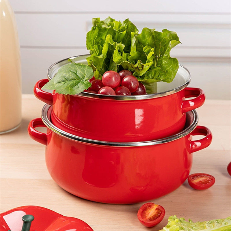 Olla de Sopa Esmaltada, Utensi - Home Cooking Cookbook reseña y precio