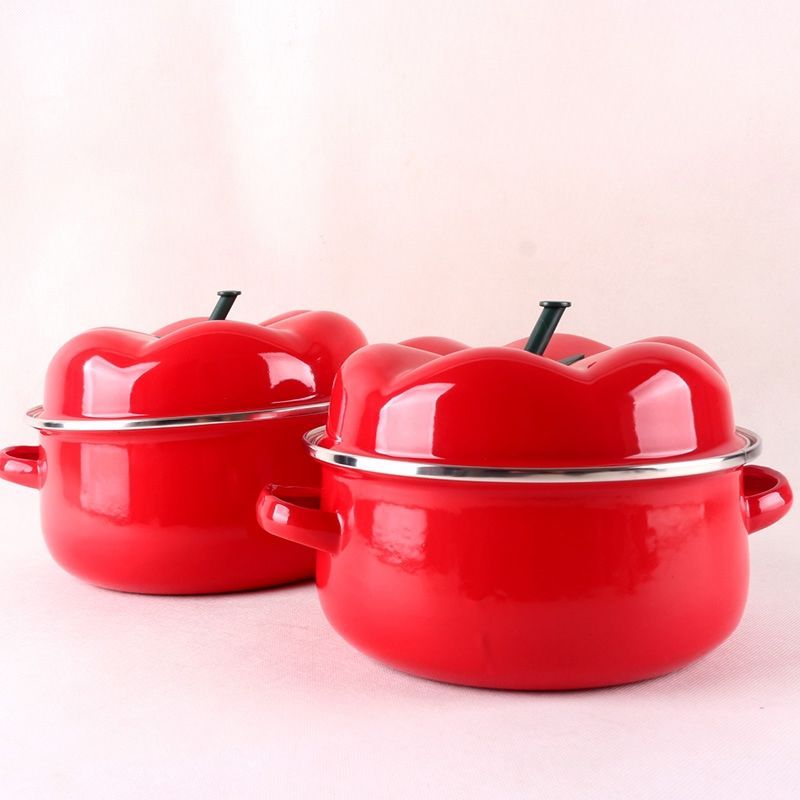 Olla de Sopa Esmaltada, Utensi - Home Cooking Cookbook reseña y precio