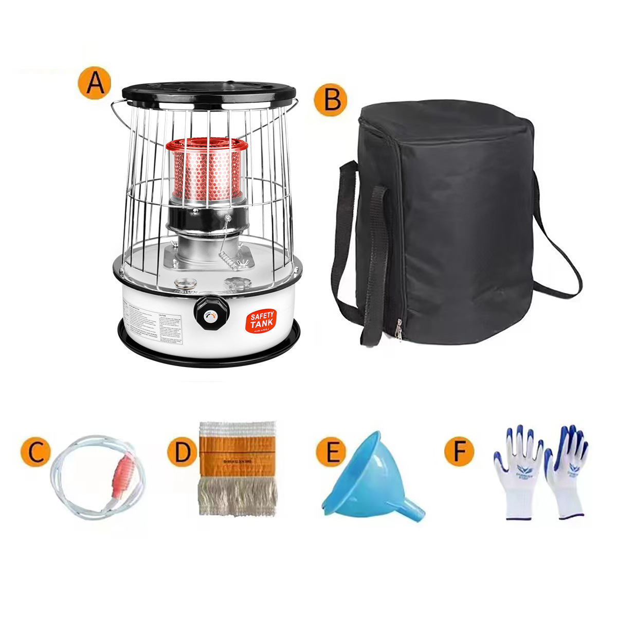 Estufa de queroseno elevable,  - Home Cooking Heater reseña y precio